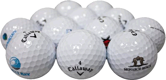 Palline da golf logate