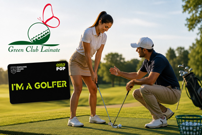 Una lezione introduttiva Golf Pop con un maestro al Green Club Lainate