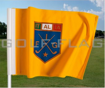 Bandiera personalizzata con logo aziendale