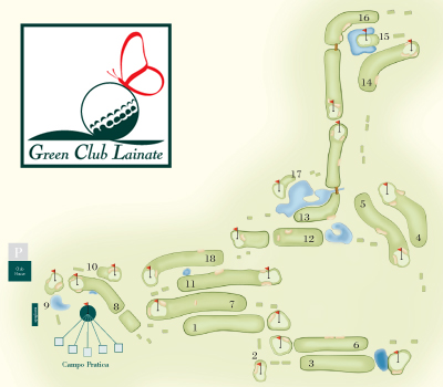 Il percorso del Green Club Lainate